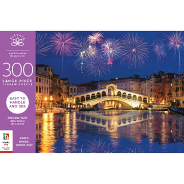 300p Large Piece Jigsaw: Rialto Bridge, Venice, Italy