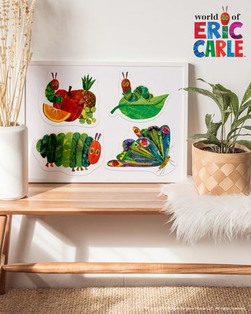4-in-1 Shaped Puzzle 3-12pc The Very Hungry Caterpillar