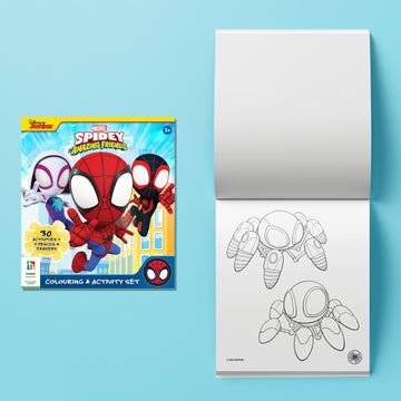 5-Pencil Set Spidey & His Amazing Friends Colouring & Activity Set