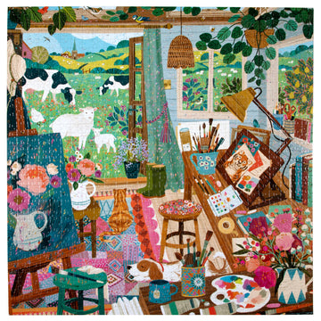 Artists Cottage 1000 Sq Puzzle