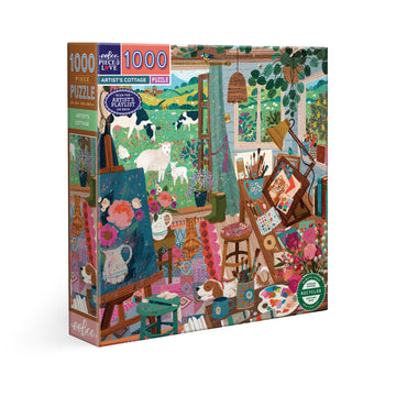 Artists Cottage 1000 Sq Puzzle