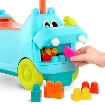 B. Locbloc Hippo Ride-On with Blocks