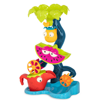 B. Tropical Waterfall Water Wheel Play Set