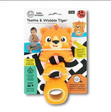 Baby Einstein Teethe & Wobble Tiger™ Teether Toy