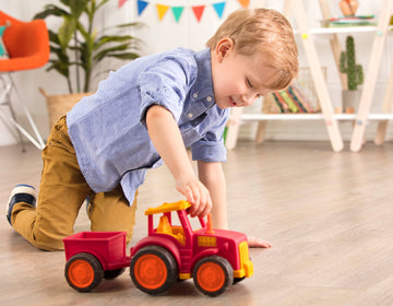 Battat Wonder Wheels Tractor with Trailer