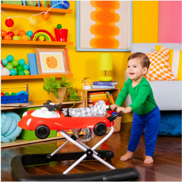 Bright Starts Little Speedster 3 in 1 Car Walker Purple Power