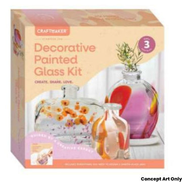 Craft Maker Glass Painting Kit