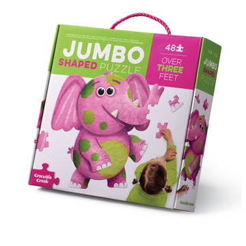 Crocodile Creek 48pc Jumbo Puzzle Elephant