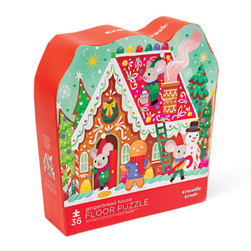 Crocodile Creek 36-pc Puzzle: Gingerbread House