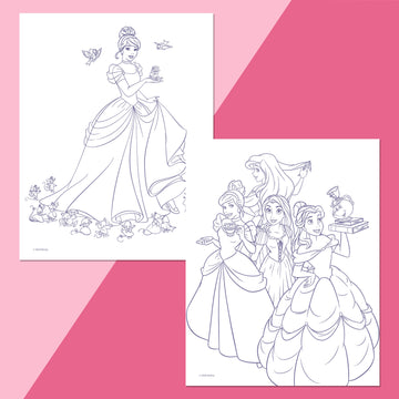 Disney Princess Colour-Me-Magnets