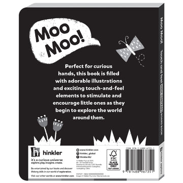 High Contrast Board Book Touch and Feel: Moo Moo!