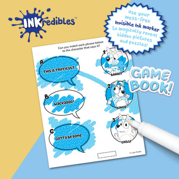 Inkredibles Invisible Ink Bluey
