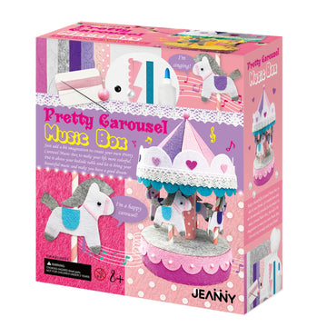 Jeanny Craft Pretty Carousel Music Box