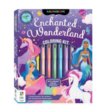 Kaleidoscope Coloring Kit Enchanted Wonderland
