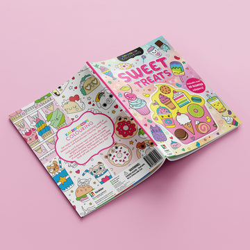 Kaleidoscope Coloring Scented Stickers Sweet Treats