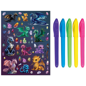 Kaleidoscope Colouring Kit Dragon Dreams