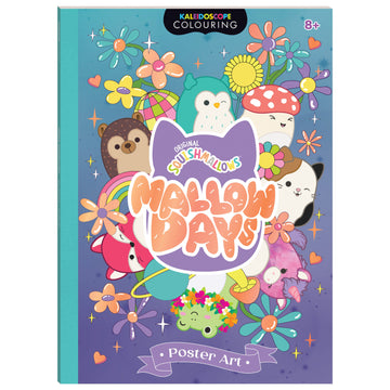 Kaleidoscope Colouring Poster Art Squishmallows