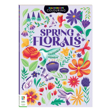 Kaleidoscope Colouring Spring Florals