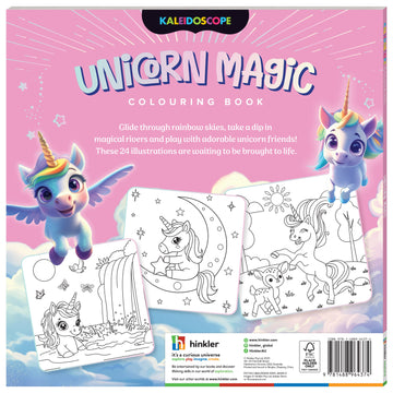 Kaleidoscope Colouring Unicorn Magic
