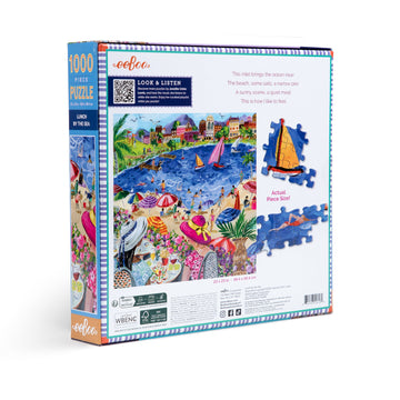 Lunch by the Sea 1000 Sq Puzzle