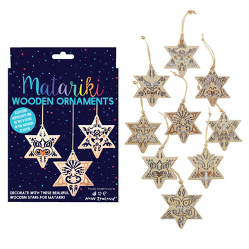 Matariki Star Set 9pc 10cm