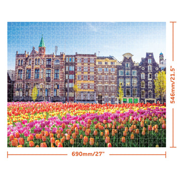 Mindbogglers 1000pc Jigsaw: Amsterdam Netherlands