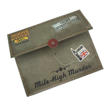 Murder Mystery Party Case File - Mile High Murder