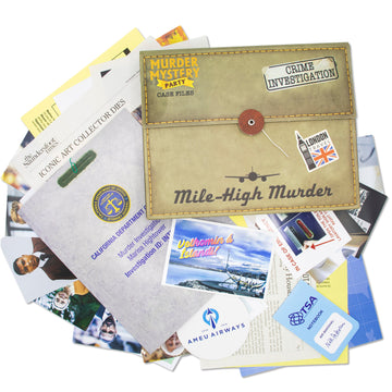 Murder Mystery Party Case File - Mile High Murder