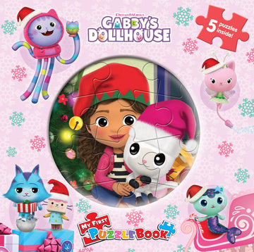 My First Puzzle Book Univ. Gabby Dollhouse Christmas