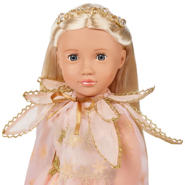 Our Generation 18" Special Event Doll - Christmas Pink Fairy - Crystal