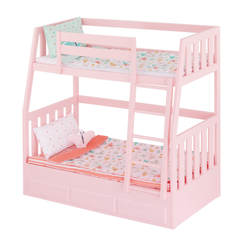 Our Generation Bunkbed w/ Butterfly pattern