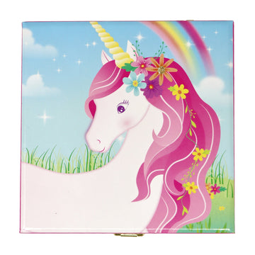 Pink Poppy  Stardust Unicorn Musical Jewellery Box Small
