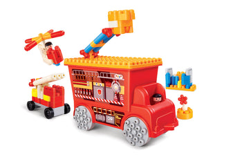 Poly M Fire Rescue Truck