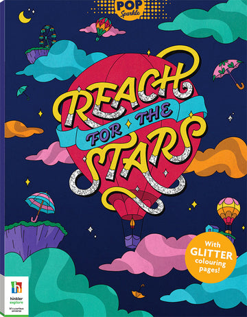 Pop Sparkle: Reach for the Stars Colouring Book