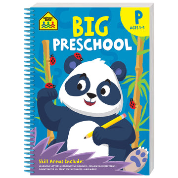 School Zone Big Preschool Workbook