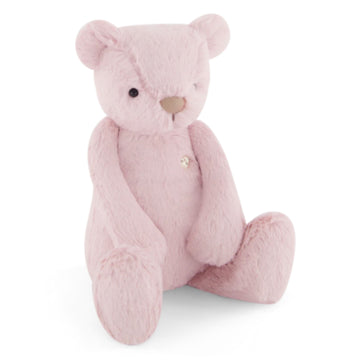 Snuggle Bunnies - George the Bear - Powder Pink 30cm