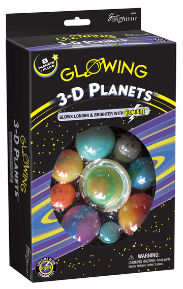 UG Great Explorations Glowing 3-D Planets Boxed Set