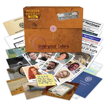 UG Murder Mystery Party Case Files: Underwood Cellars