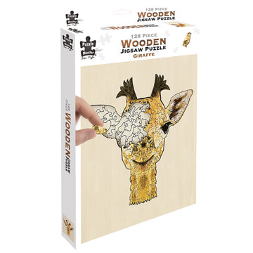Wooden Jigsaw 132p - Giraffe