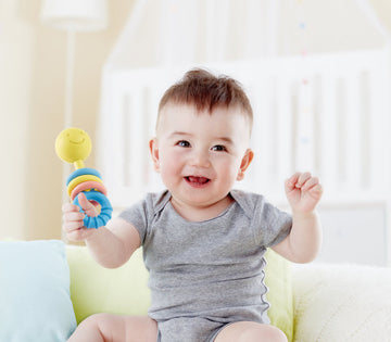 Hape Rattling Rings Teether for new borns and young babies The Toy Wagon