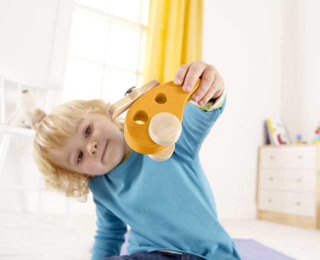 Hape Little Copter perfect for little hands, baby and new borns The Toy Wagon