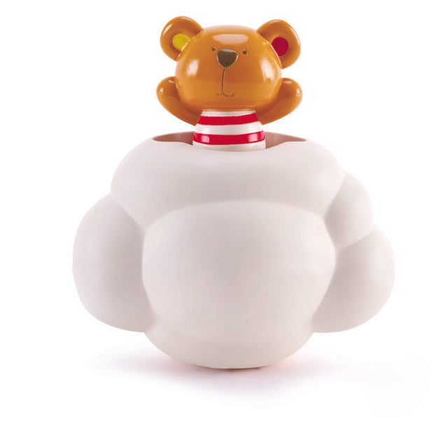 Hape Pop-Up Teddy Shower Buddy makes bath time fun for babies The Toy Wagon