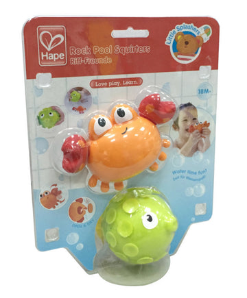 Hape Rock Pool Squirters makes bath time fun for babies The Toy Wagon