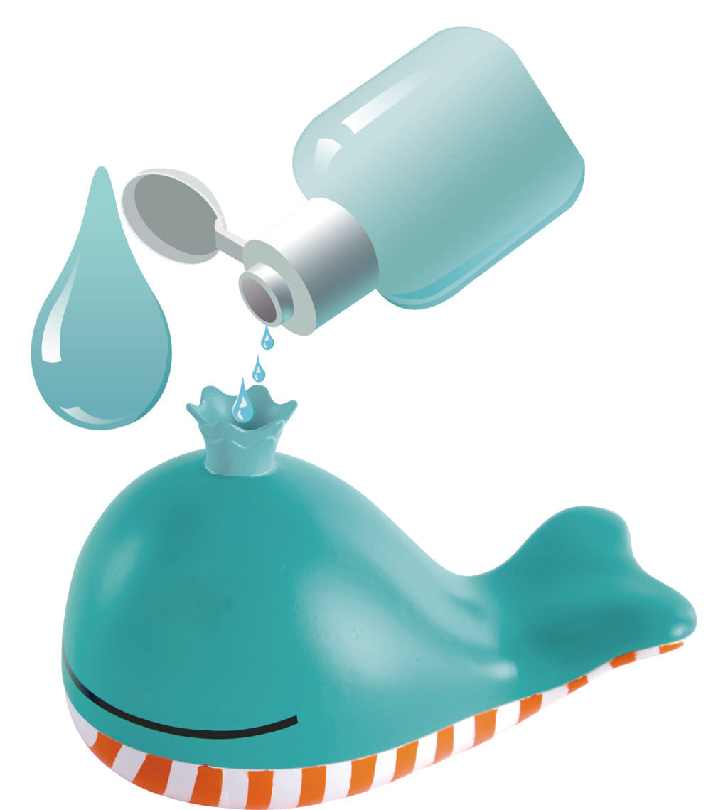 Hape Bubble Blowing Whale makes bath time fun for babies The Toy Wagon