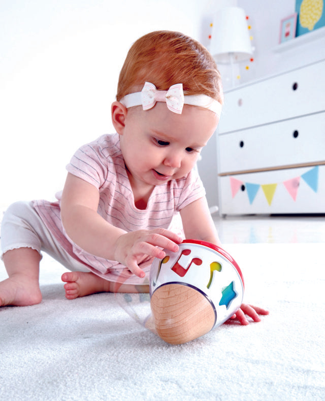 Hape Rotating Music Box, a first musical instruments for babies, perfect for making music The Toy Wagon