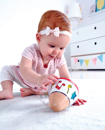 Hape Rotating Music Box, a first musical instruments for babies, perfect for making music The Toy Wagon
