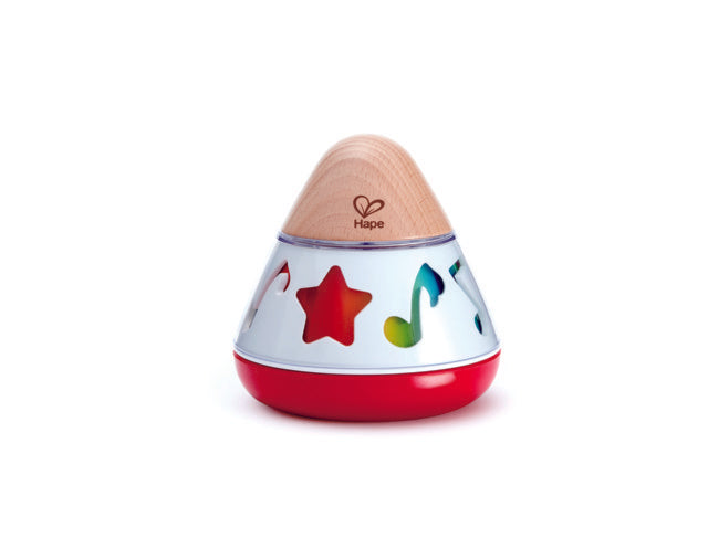 Hape Rotating Music Box, a first musical instruments for babies, perfect for making music The Toy Wagon