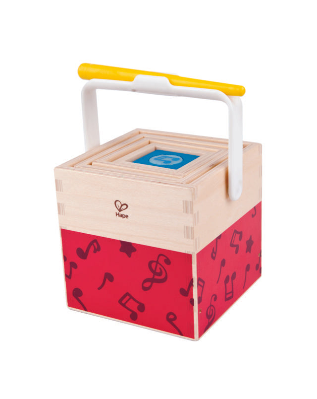Hape Stacking Music set, a first musical instruments for babies, perfect for making music The Toy Wagon
