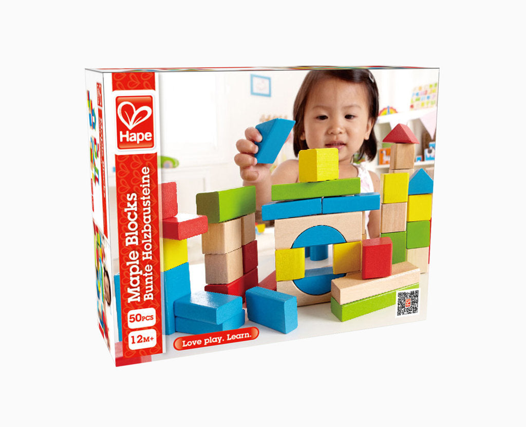 Hape Maple Blocks 50pc - Main Image
