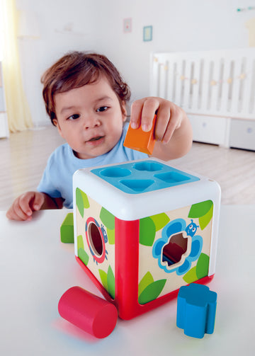 Hape SHape Sorting Box teaches children all about sHapes and garden creatures The Toy Wagon